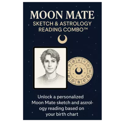 Moon Mate Sketch & Astrology Reading Combo™