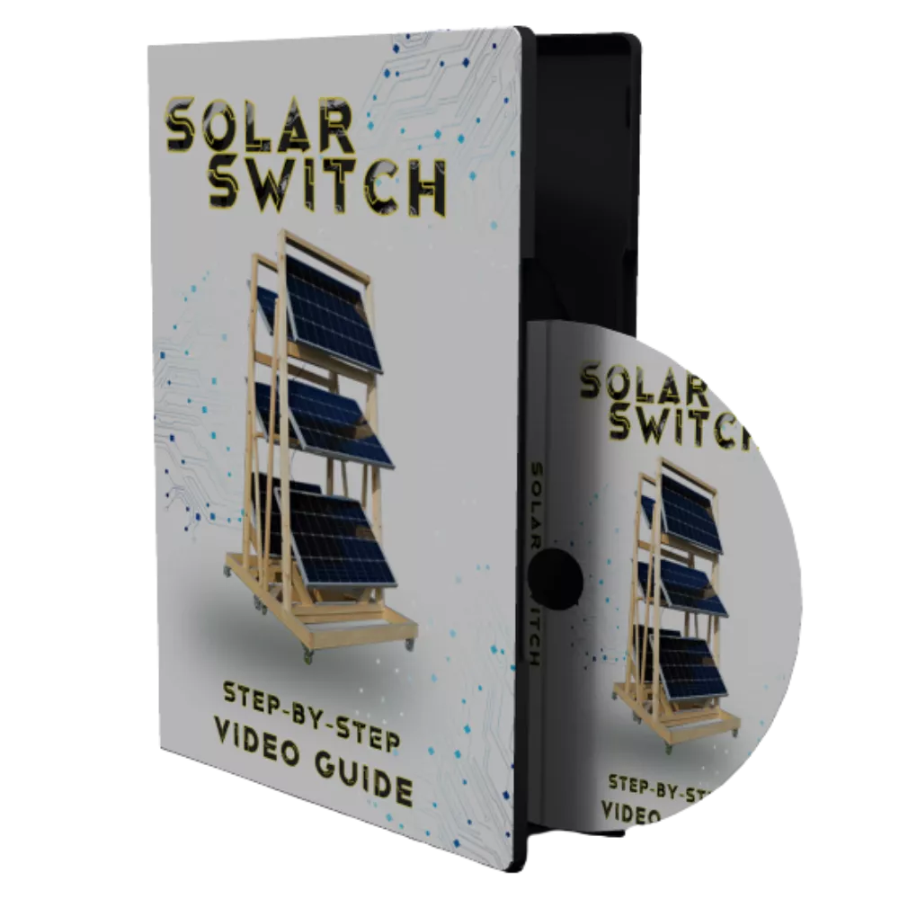 Solar Switch™ – DIY Vertical Solar Generator System for Reliable, Off-Grid Energy
